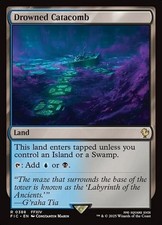 Drowned Catacomb Commander: Final Fantasy MTG Magic the Gathering