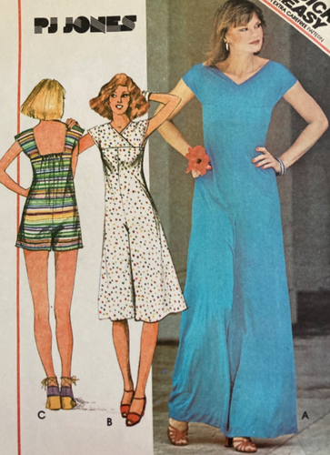 McCalls 5496 Jumpsuit/Strampler mit weitem Bein in 3 Längen Muster Gr. 14 ungeschnitten FF - Bild 1 von 4