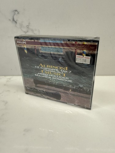 12 Albinoni Konzerte Op.7 2 Sonaten 2 CD. Neu versiegelt Heinz Hollinger M Bourgeois - Bild 20 von 24