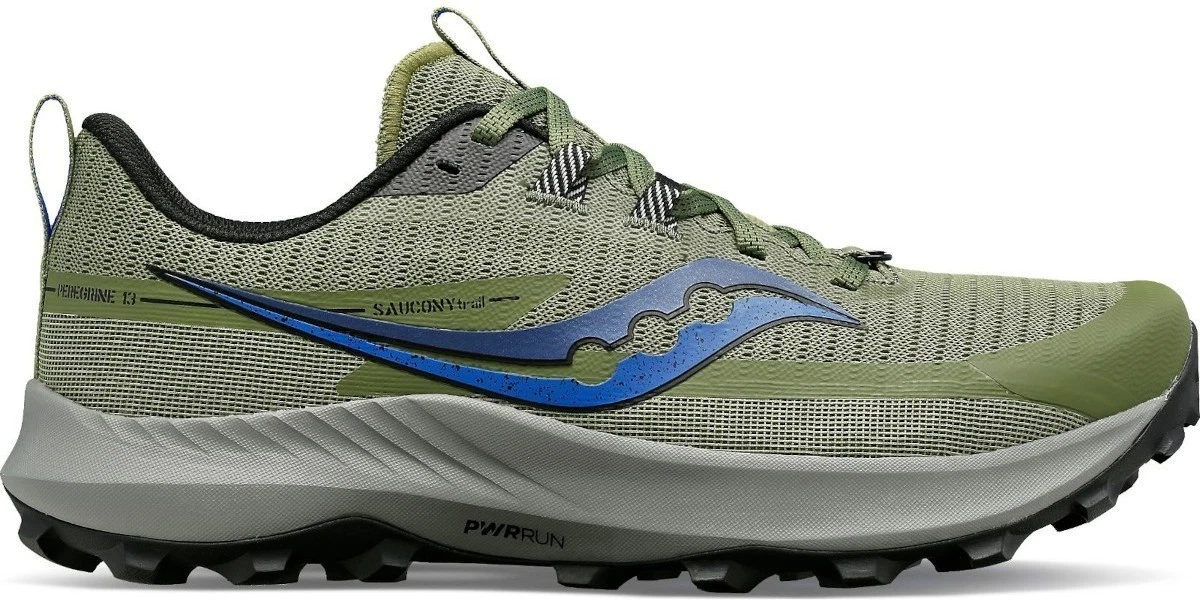 NEW SAUCONY men\'s peregrine 13 running shoes in wood/fossil Saucony Peregrine 13 Wood Fossil for sale | eBay main image 3