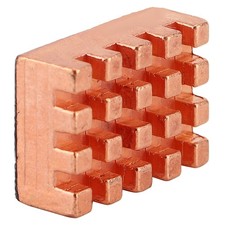 10pcs P15x5x10 Brass Heatsink with Thermal Adhesive Tape CPU Heat Sinks