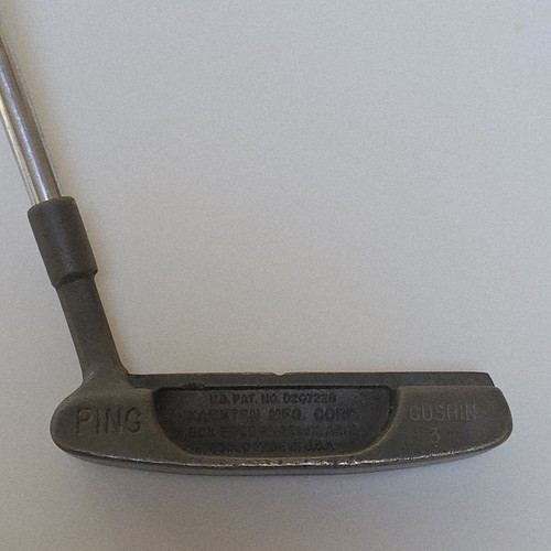 Vintage Karsten Mfg. Ping Cushin 3 Putter Steel Shaft Right Hand 33.75"