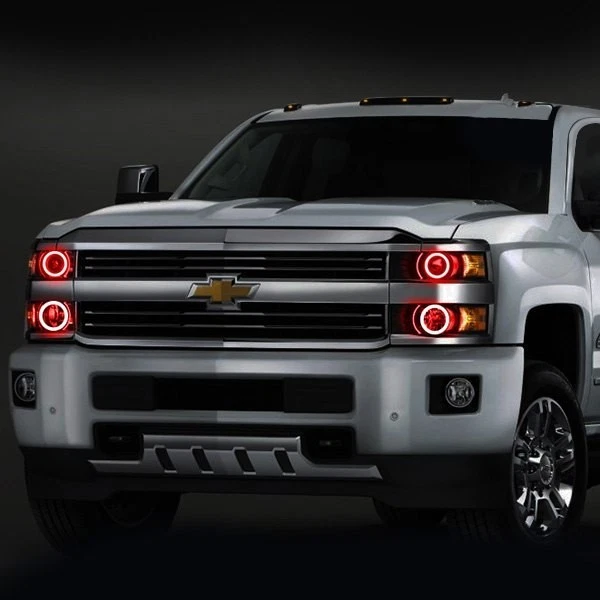 For Nissan Frontier 2001-2004 ORACLE LED Halo Light Kit - Triple 3564-003 Red Foto 4 de 4