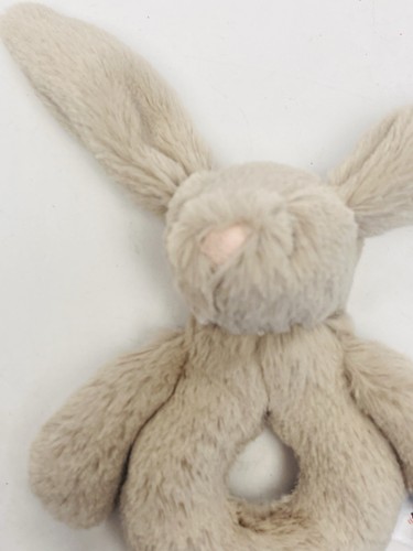 Jellycat Bashful Bunny Kaninchen Baby Spielzeug Ring Rassel 6 Zoll Plüschgreifer mit Etikett BIN21 - Bild 3 von 9