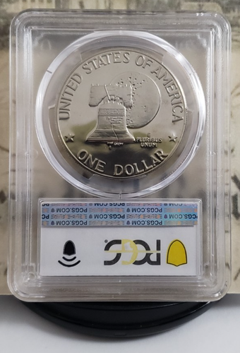 1976-S Eisenhower Dollar - Type 2 - PCGS PR69DCAM - Nice Ike! 2274 - Bild 6 von 6