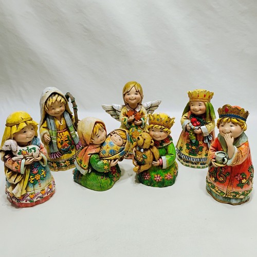 Promise of Christmas 2013 Robert Stanley 7 Piece Nativity Set With Box - Picture 2 of 16