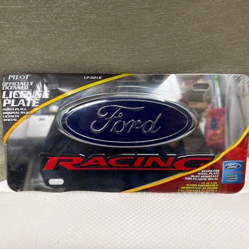 Pilot Officially Licensed LP-021B Stainless Steel Ford 3D License Plate Sealed - Bild 1 von 5