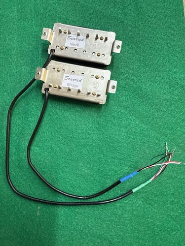 Humbucker Tonabnehmer Set Zebra von Scar My Pickups - Bild 5 von 5