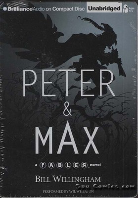 BILL WILLINGHAM FABLES PETER & MAX STEELBOOK ED 7 CD AUDIO BOOK WIL WHEATON NEW!