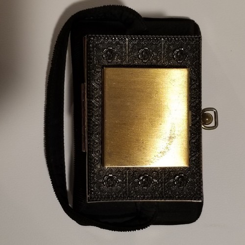 Vintage Lee Fran 1950's Pyramid Purse Lined, 7.5" X 4.5" X 4.75" - Picture 9 of 10