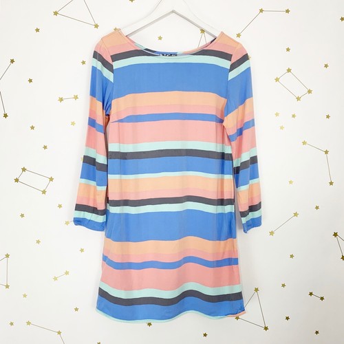 Anthropologie Mini Dress Size XS Colorful Striped