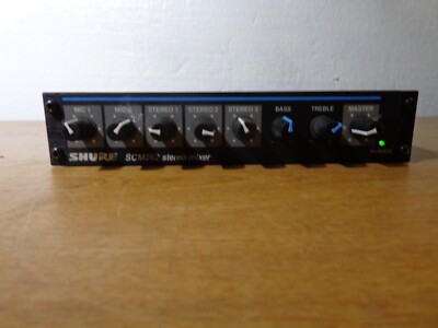 SHURE SCM262 アナログミキサー SCM262 - Stereo Microphone Mixer - Shure USA
