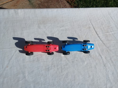 Flyover Speedway Slot Car Racing Set by Marx with the Original Box (INCOMPLETE) - Picture 11 of 24
