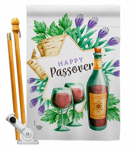 Feliz Pascua Jardín Bandera Religiosa Decorativa Patio Casa Banner - Imagen 6 de 19