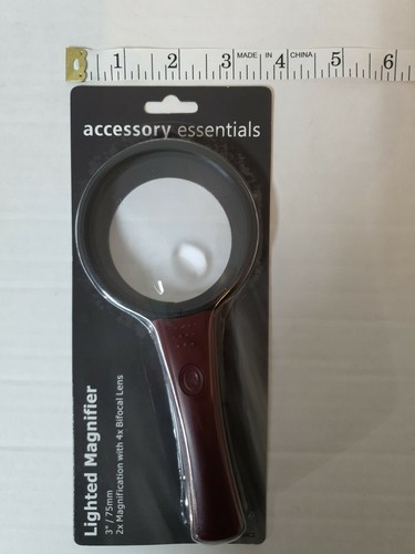 Accessory Essentials 3" ( 75mm ) Lighted Magnifying Glass NEW . - Picture 8 of 12