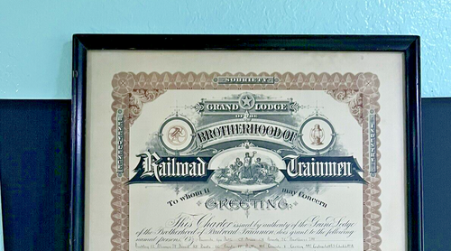 Brotherhood of Railway Trainmen Grand Lodge Temperance Oregon History 1918 - Picture 2 of 14