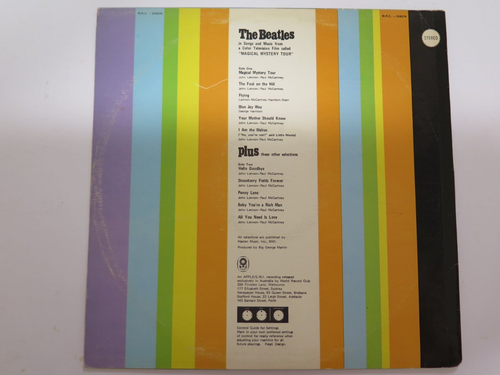 THE BEATLES  '' MAGICAL MYSTERY TOUR AND OTHER SLENDID HITS ''  W.R.C. -S 4574. - Picture 2 of 12