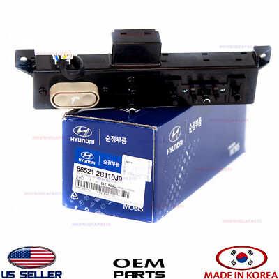 Genuine OEM Power Seat Adjust Switch Front left Driver Side