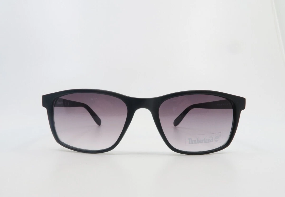 TIMBERLAND TB 7146 02B 56mm Black Lavender Gradient Lens New Sunglasses