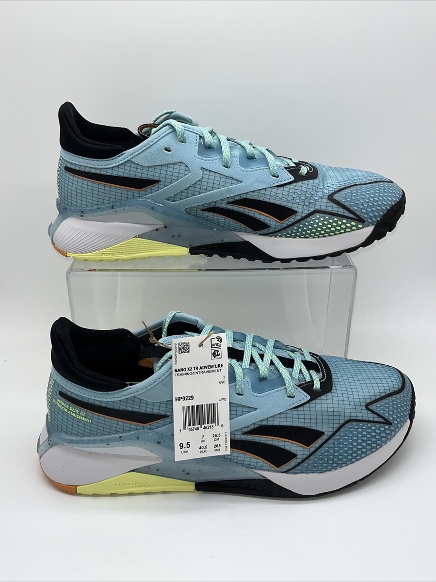Reebok Nano X2 TR Adventure Low Blue Pearl Black Women's Size 9.5