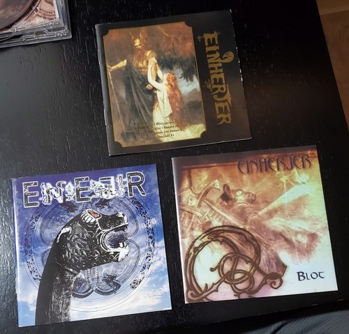 Einherjer 3 CD Lot Aurora Dragons Blot Folk Black Metal (Read Description) - Foto 3 di 14