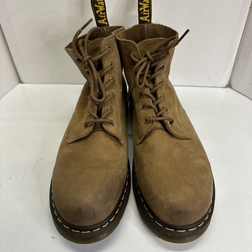 Dr. Martens 101 UB Brown Suede Ankle Boots Men’s Size 13 Mint Conditions - Picture 12 of 12