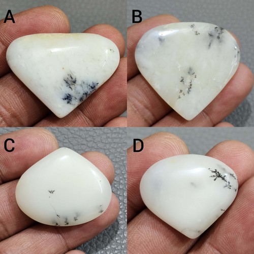 Glowing Design Dendrite Opal Pear Shape Smooth Loose Gemstone For Making Jewelry - Picture 11 of 13