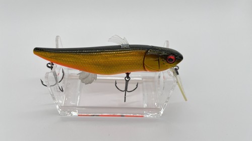 Cebo de manivela oscilante de alto tono Megabass ZZ-DAX negro-dorado 1/2 oz (aprox. 14g) sin usar - Imagen 16 de 24