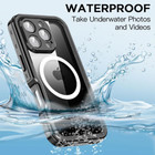 Redpepper IP68 Waterproof Heavy Duty Cover Phone Case For iPhone 16 Pro Max 16