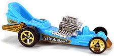 2020 Hot Wheels HW Metro Mini Collection Blue Diaper Dragger