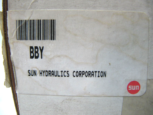 (NEW) Sun Hydraulics Manifold ISO 05: On A and B with Cross Pilot Valve BBY - Picture 2 of 9