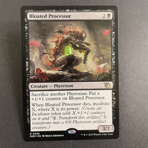 Bloated Processor 93 Near Mint March of the Machine MTG Magic: The Gathering - Picture 1 of 2