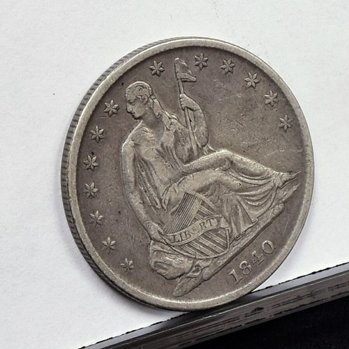 1840-O Liberty Seated Half Dollar - XF Details, Cleaned (#57639-L) - Picture 4 of 8
