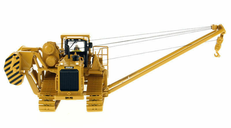 Caterpillar 1 50 Cat 587T modelo de camión de vehículos de plomo fundido colocador de tuberías de la construcción Caterpillar 1 50 Cat 587T modelo de camión de vehículos de plomo fundido colocador de tuberías de la construcción