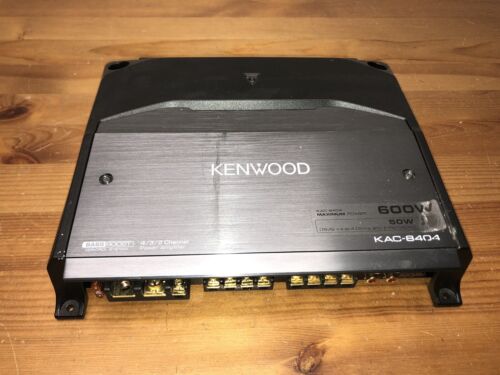 Kenwood 4/3/2 Channel Power Amplifier KAC-8404 600W - Picture 1 of 7