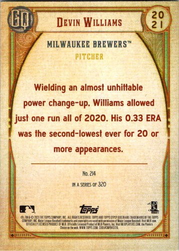 2021 Topps Gypsy Queen Baseball Base. -PICK YOUR CARD - Picture 284 of 390