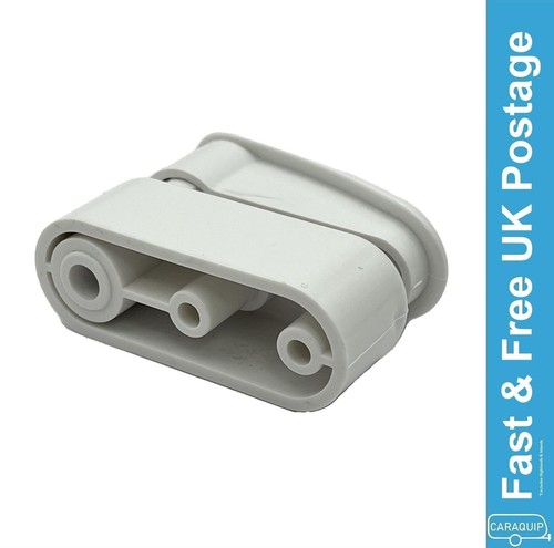 2 x Tensor de plástico ajustable blanco para caravana autocaravana cámper barco - Imagen 5 de 5
