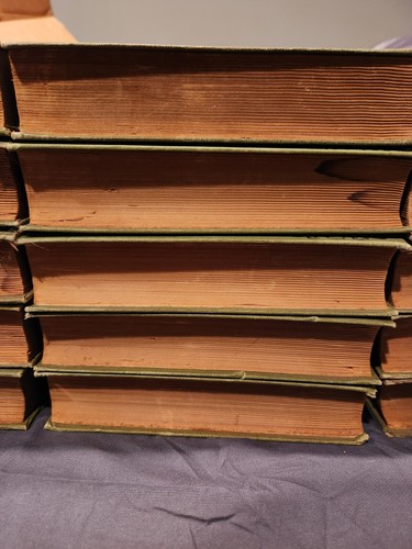 1898 The New Columbus Series Dickens’ Works Charles Dickens Lot Of 15 - Picture 9 of 10