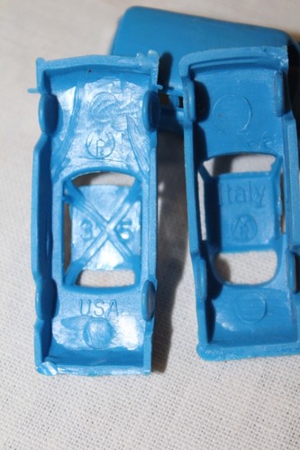 93pc Lot Vintage MPC Colored Plastic Toy Cars, Trucks & Streetcars c.1930s-60s - Picture 12 of 12