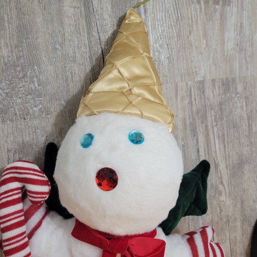 Mr Bingle Muñeco de Nieve Peluche Árbol Volador Elige Nueva Orleans Navidad Nuevo Con Etiqueta 2022 - Imagen 2 de 3