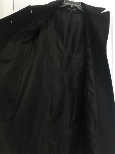 Jones New York trench coat wool blend size 8 black - 第 6/7 張圖片