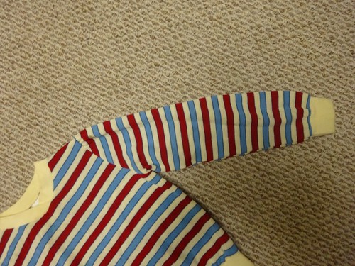 Cherly Tiegs Girls Sweatshirt Striped M  - Picture 4 of 8