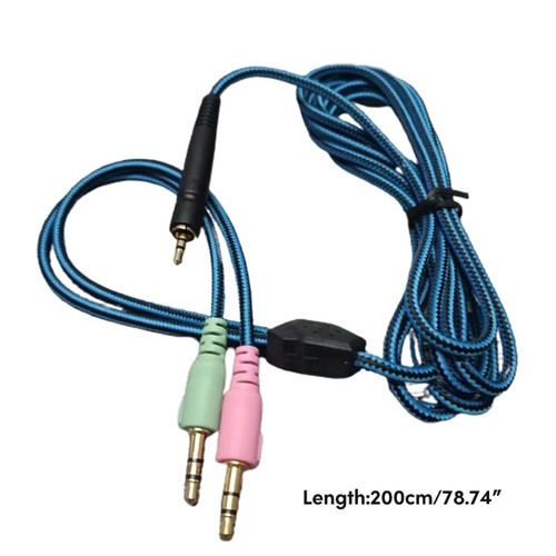 &Conveniente cable de PC UNP para Sennheise GSP500 GSP600 - Imagen 8 de 8