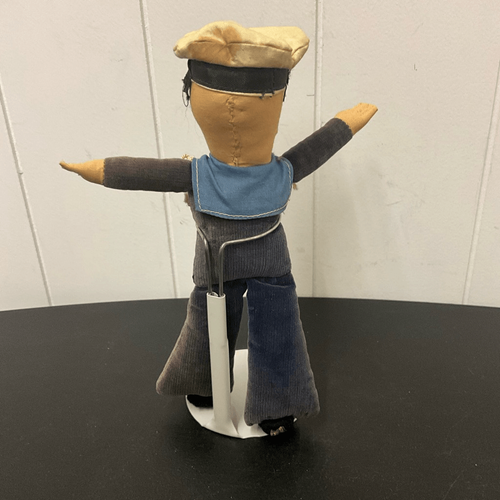 Bambola vintage Norah Wellings ragazzo marinaio alta 8" made in England - Foto 8 di 10