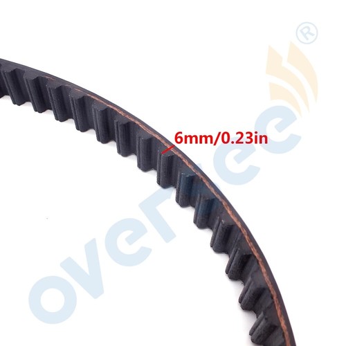 8M0151040 Timing Belt for Mercury Outboard Optimax 60HP 4T Mercruiser 831294 - Picture 4 of 4