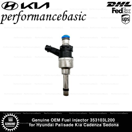 Genuine OEM Fuel injector 353103L200 for Hyundai Palisade Kia Cadenza Sedona - Picture 3 of 3