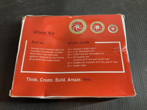 Vex Robotics Wheel Kit # 276-2164 Neu im Karton Verpackung beschädigt - Bild 3 von 3