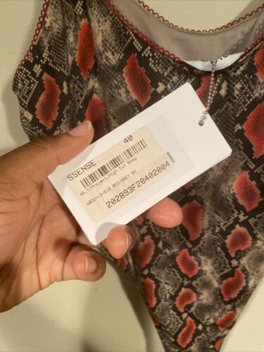 Y Project Women’s Snakeskin Bodysuit - Picture 4 of 6