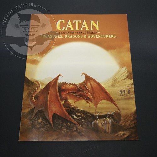 Catan Treasures, Dragons and Adventures | Game Rulebook Rule Book | Game Piece - Picture 1 of 11
