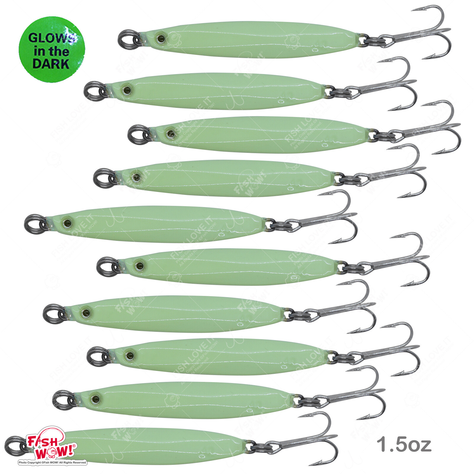 SOLID ONE COLOR SONIC SPINNER - LEAD FREE - Get'n Hook'd Lures